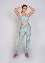 Pro-Fit Sublimated Sports (Sports Bra + Legging) - White