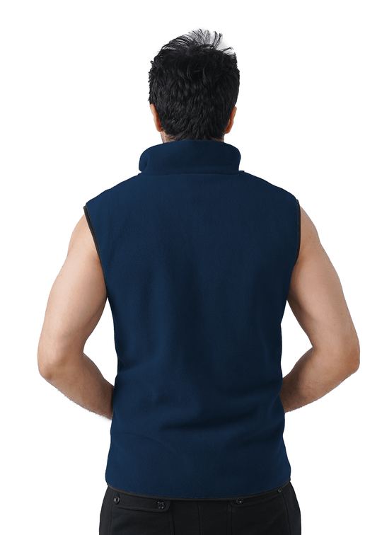 Comfy Polar Vest - Navy