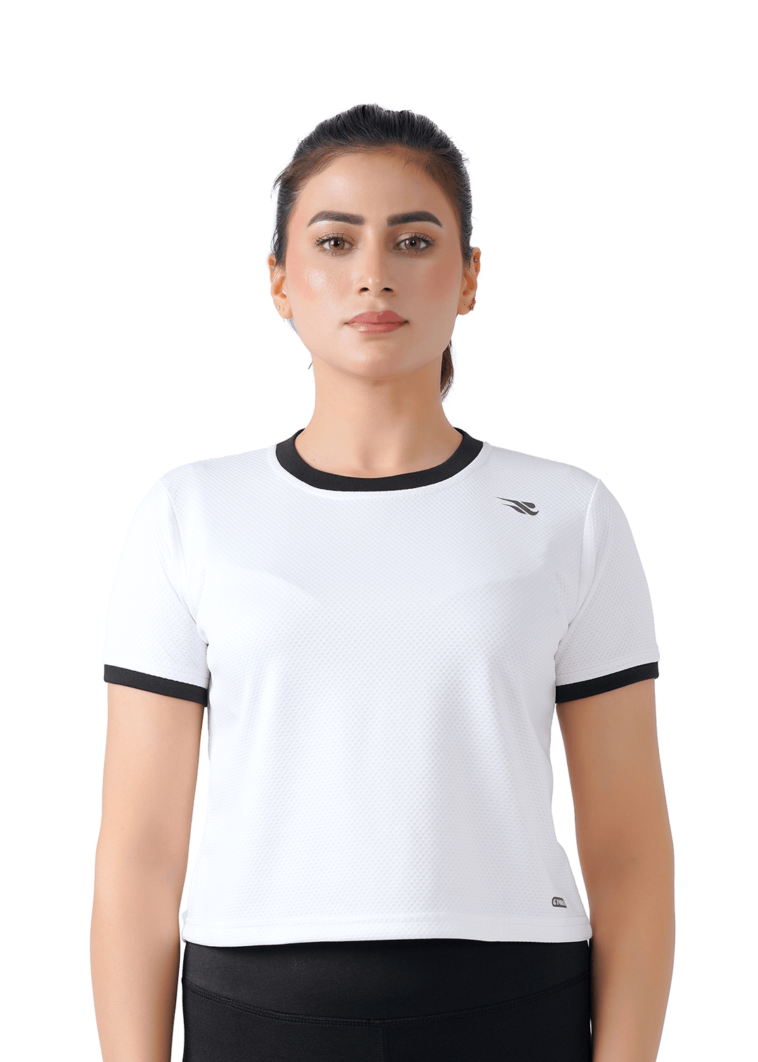 Warm Vibes Crop - White