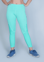 Classic Vent Leggings - Blue
