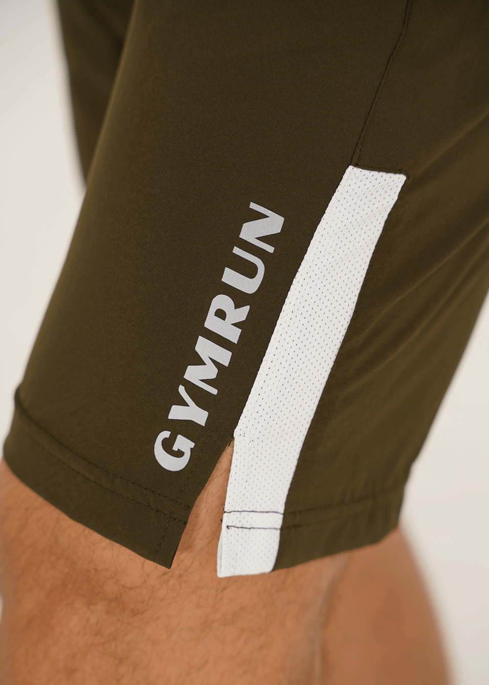 Men's Workout Shorts - Olive