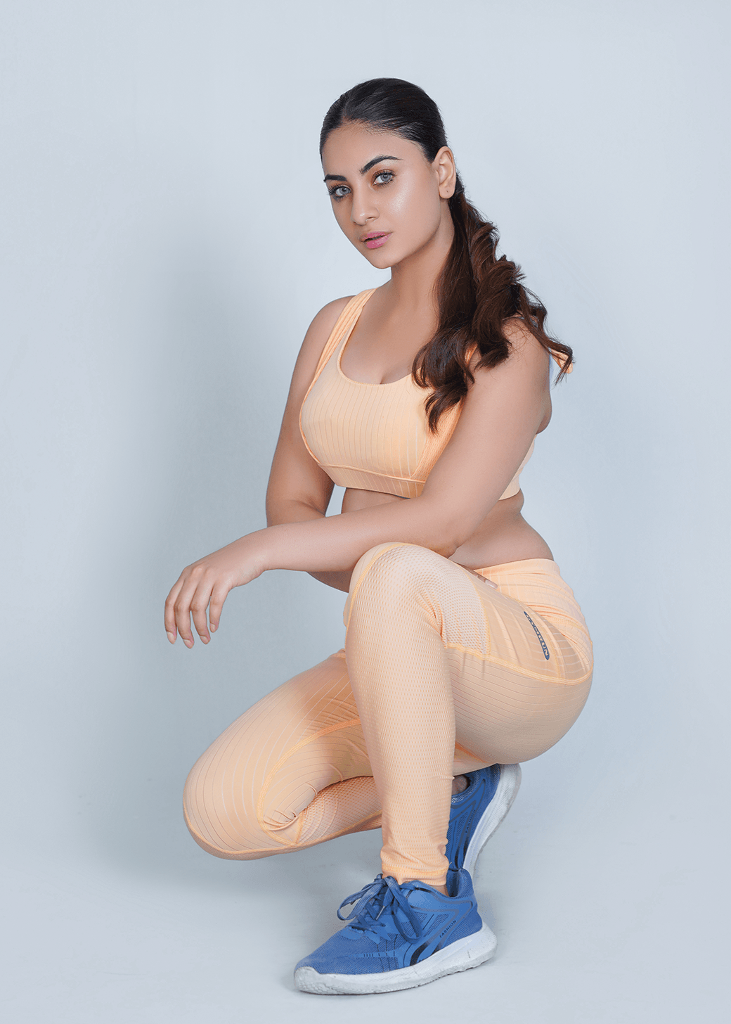 Classic Vent Sports Bra - Orange