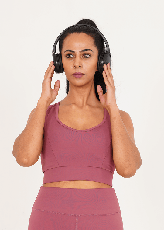 Pro-Fit Padding Sports Bra - Tea Pink