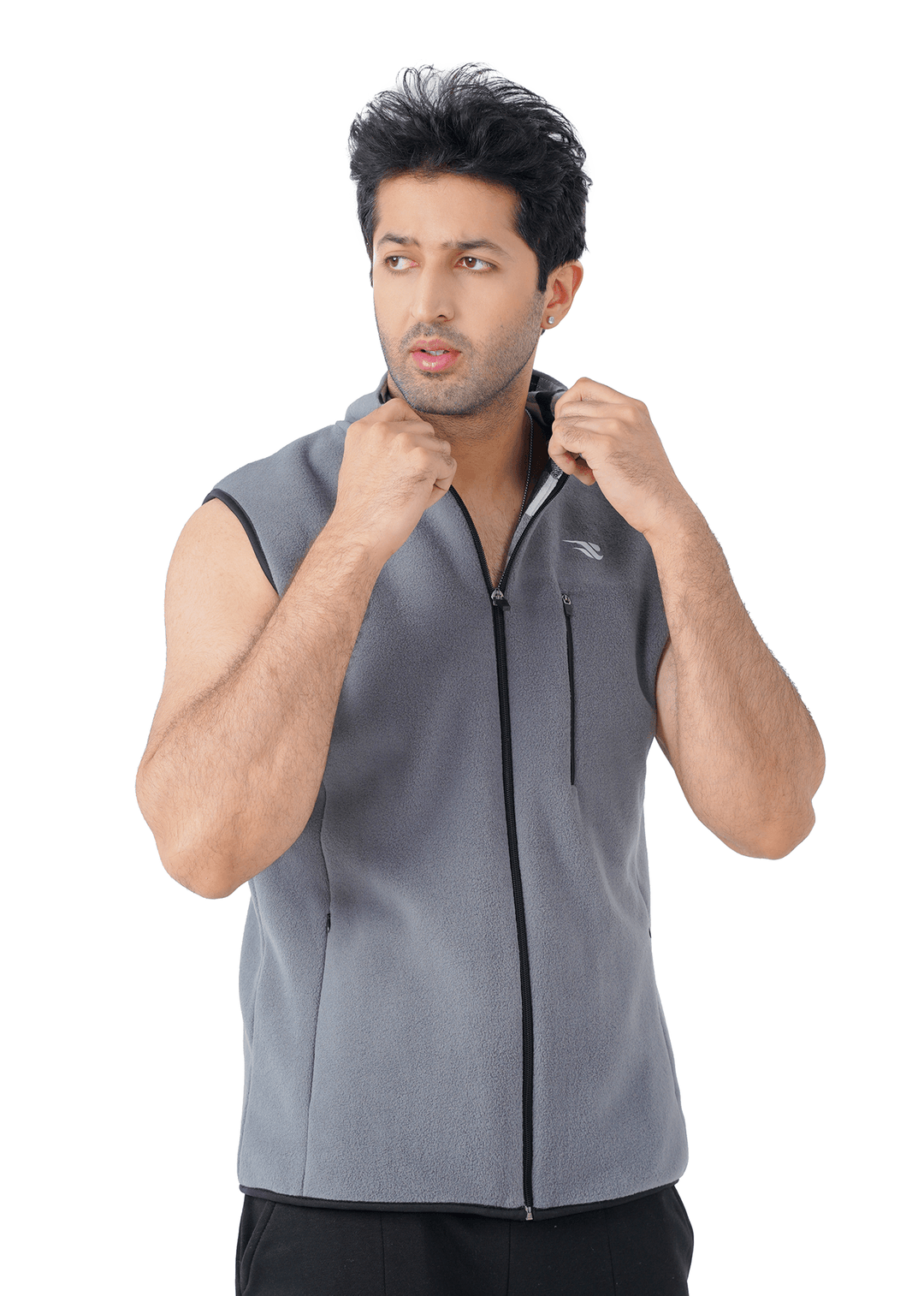 Comfy Polar Vest - Grey