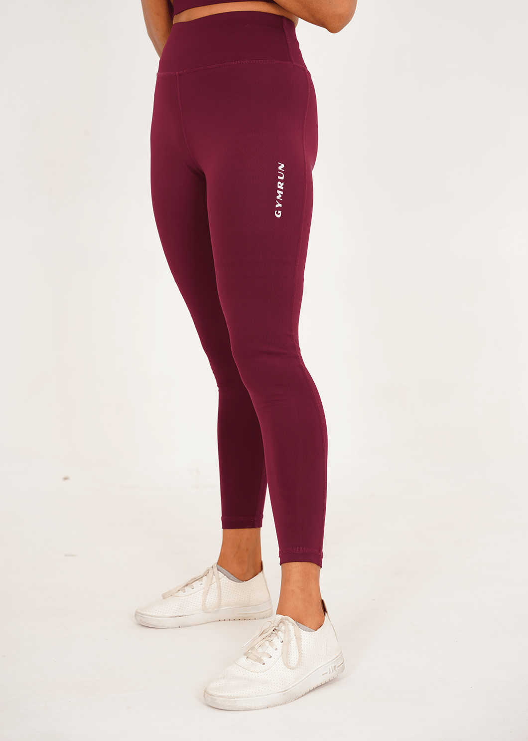 Ladies' Seamless Leggings - Maroon
