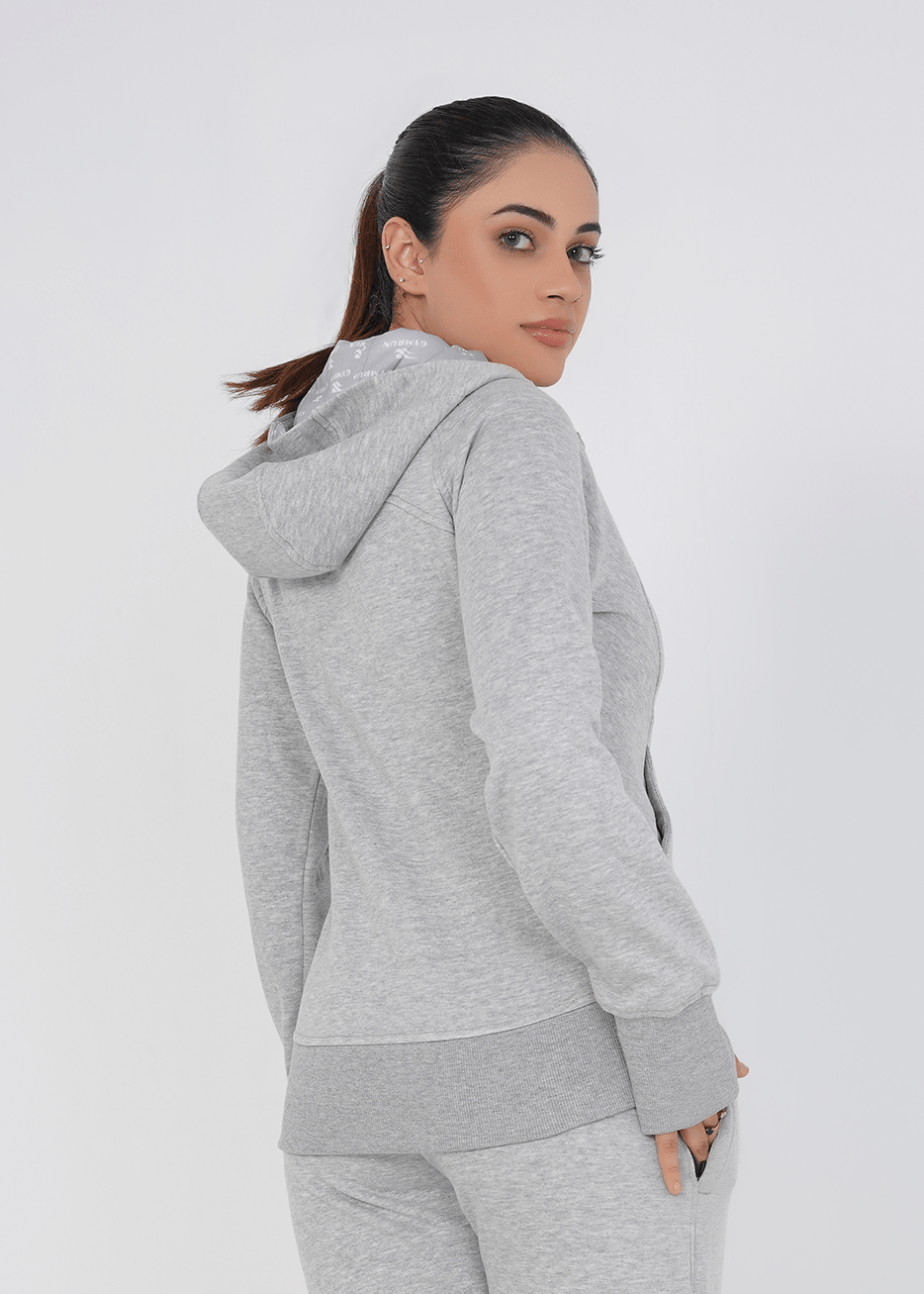 Supreme Hoodie - Heather Grey