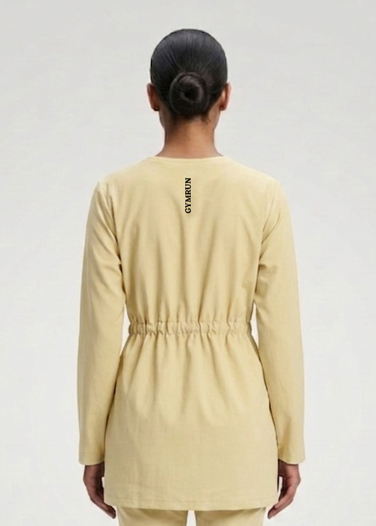 Comfy Oversized Top - Yellow