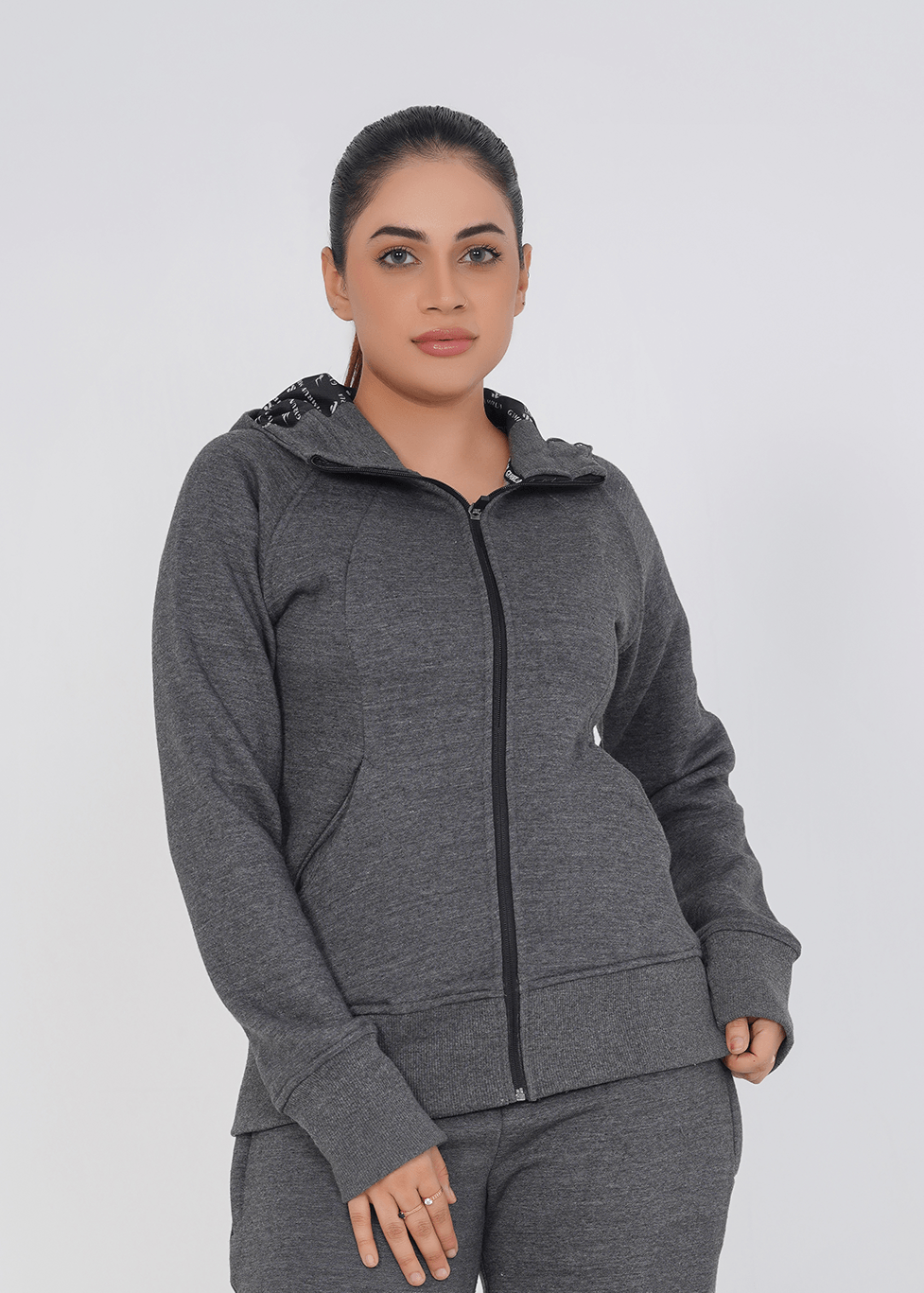 Supreme Hoodie - Charcoal Grey