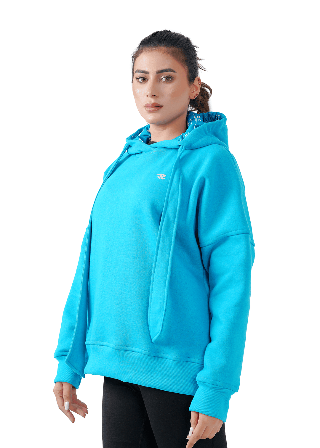 Fusion Oversized Hoodie - Turqoise