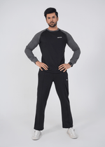 Rhythm Track Suit - Black/Charcoal