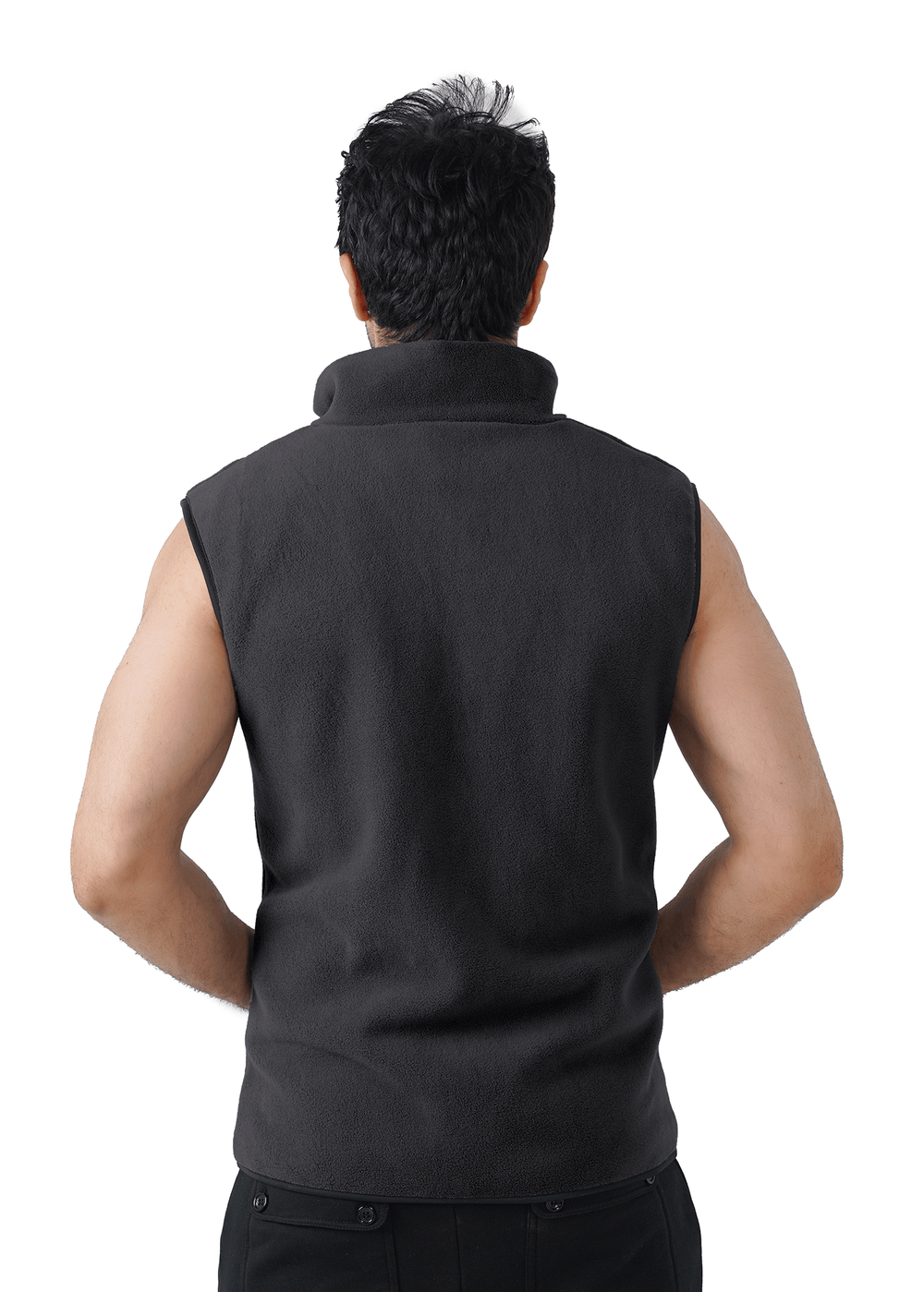 Comfy Polar Vest - Charcoal