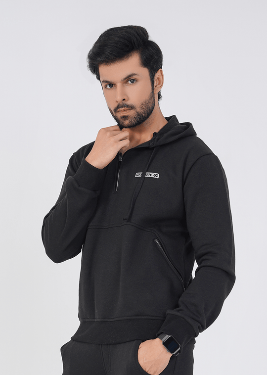Crest Hoodie - Black