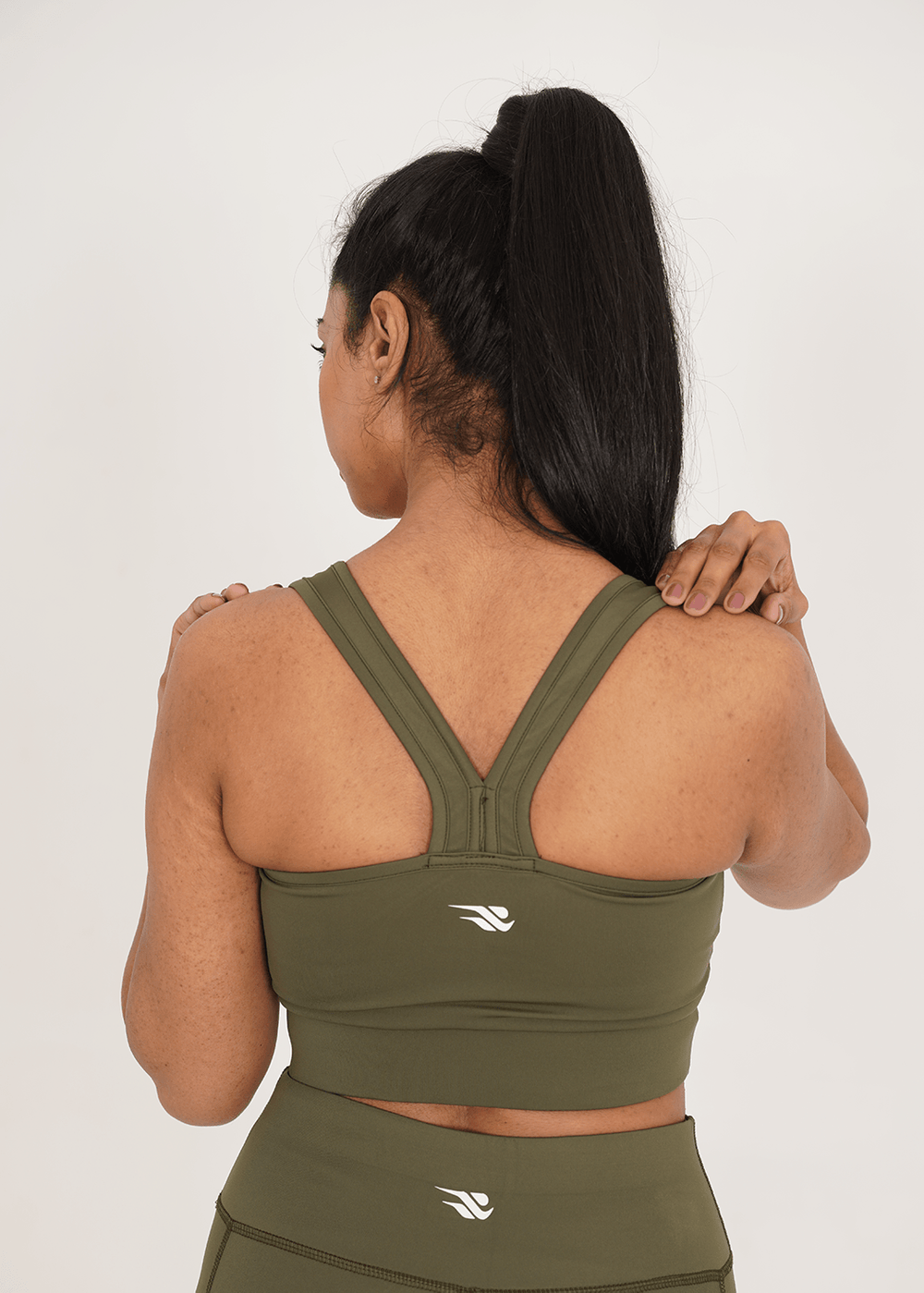 Pro-Fit Padding Sports Bra - Olive