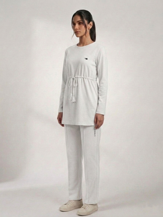 Comfy Oversized Set - White