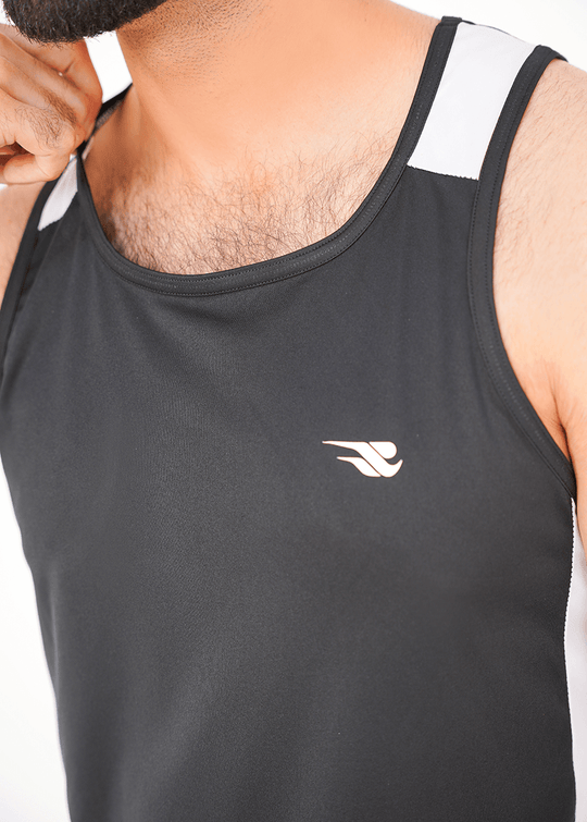 Onyx Edge Tank - Black/White