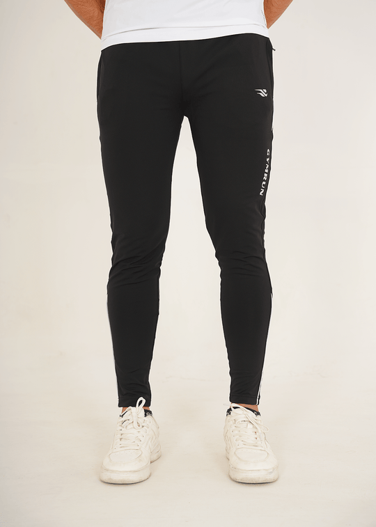 Pro-Fit Men's Performance Trousers - Black White