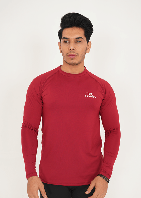 Hybrid Full Sleeve Shirt - Maroon