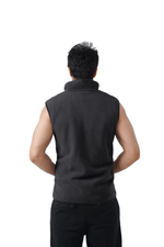 Comfy Polar Vest - Charcoal