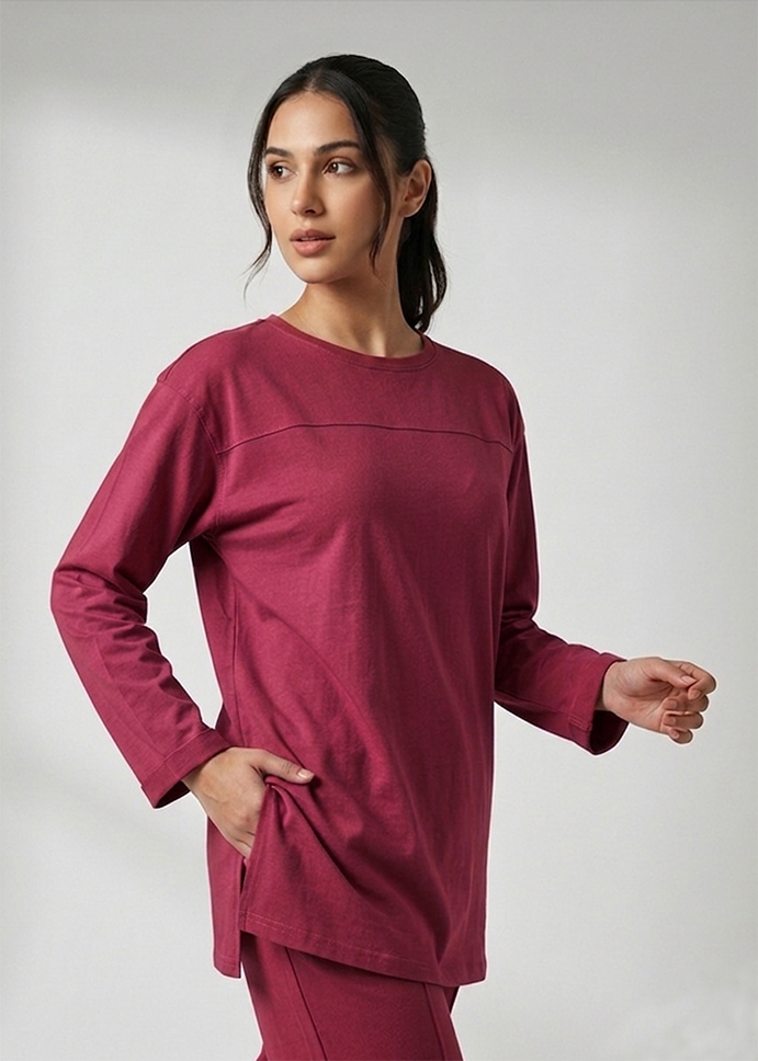 Urban Modesty Shirt - Maroon