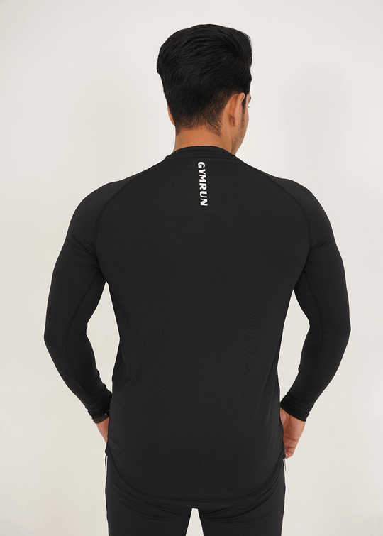 Hybrid Full Sleeve Shirt - Black