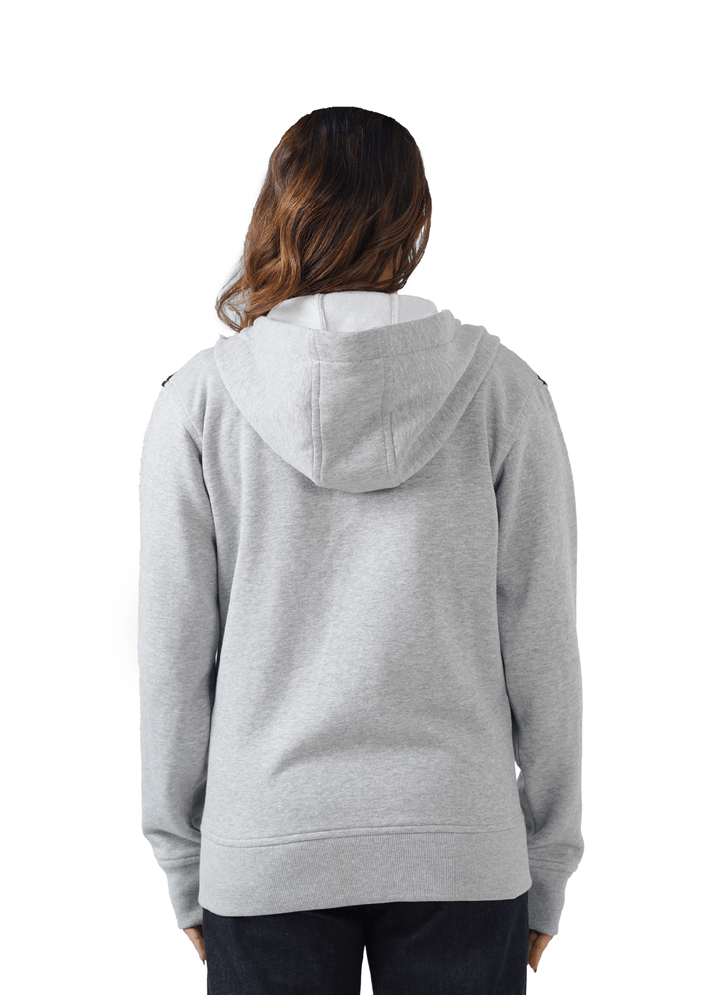 Zippered Comfort Jacket - Heather Grey