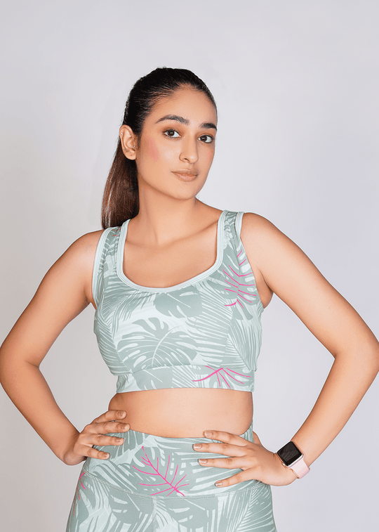 Pro-Fit Sublimated Sports Bra - White