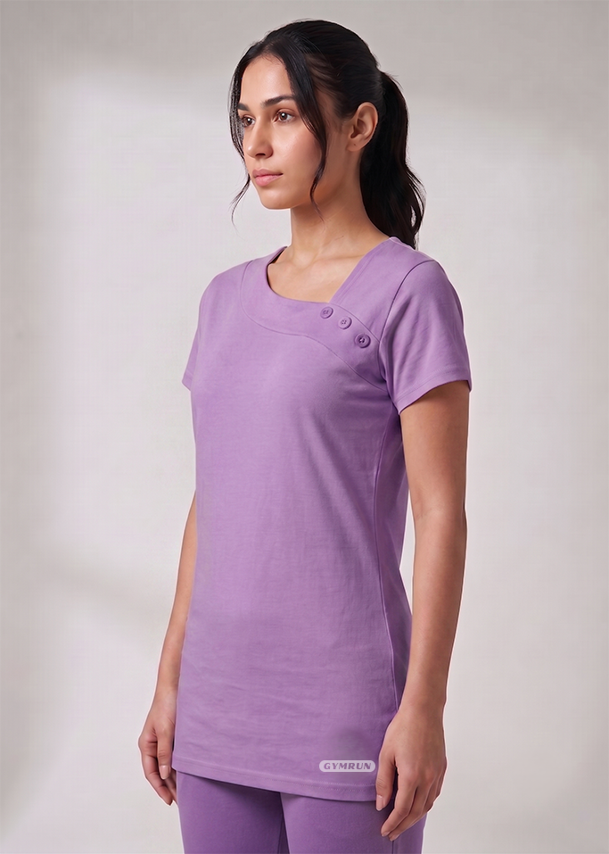 Elara Softline Top - Violet