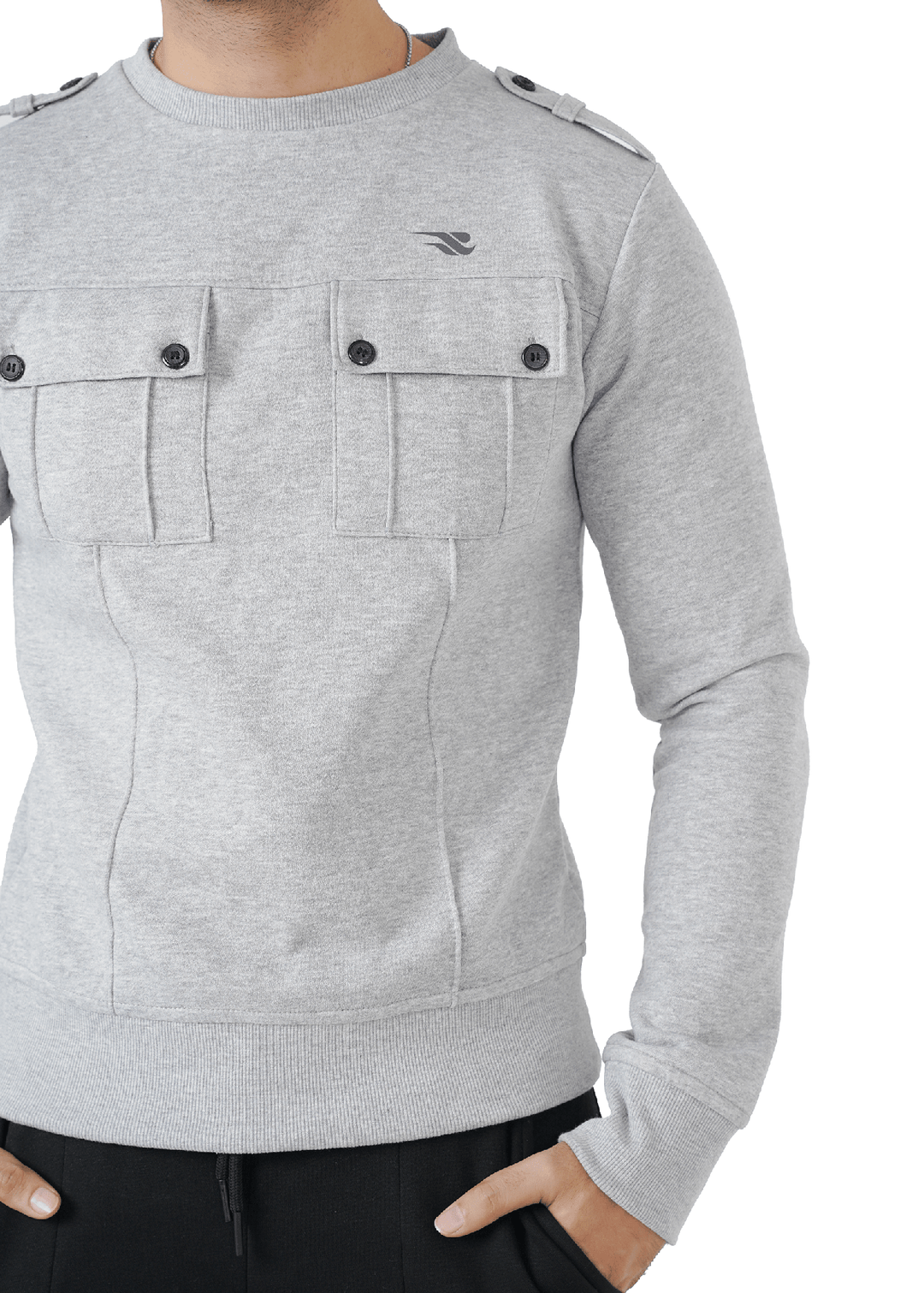 Soft Nest Fleece Shirt - Heather Grey