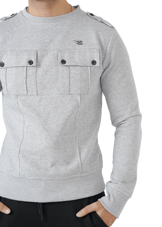 Soft Nest Fleece Shirt - Heather Grey