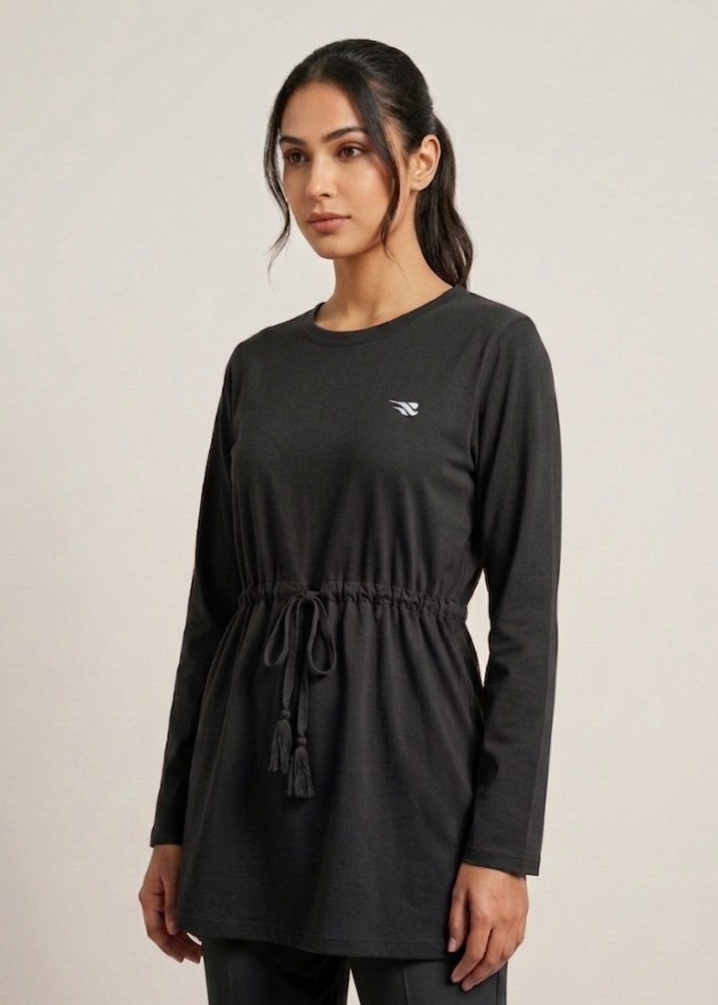 Comfy Oversized Top - Black