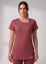 Elara Softline Top - Maroon