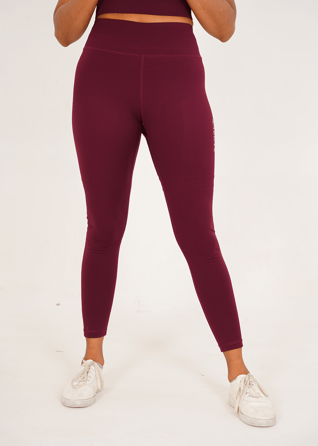 Ladies' Seamless Leggings - Maroon