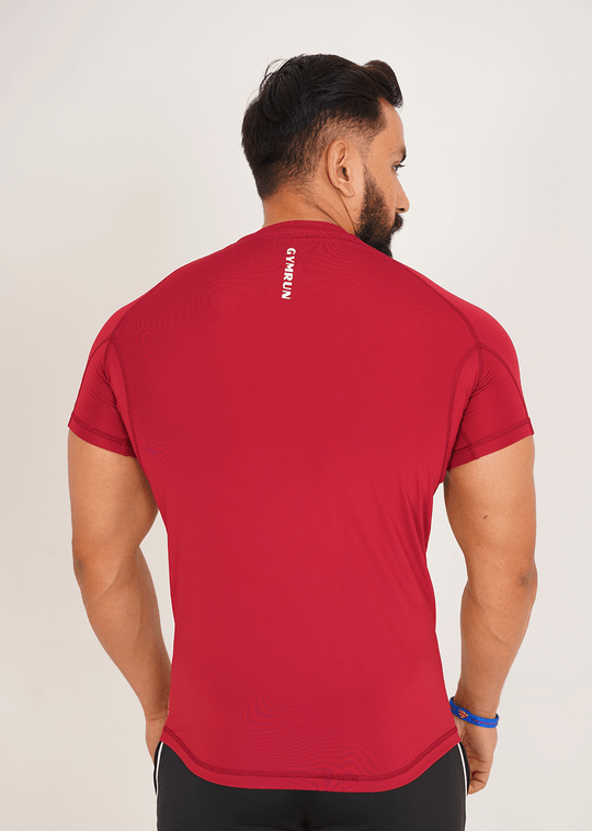 Ultimate Compression Shirt - Maroon