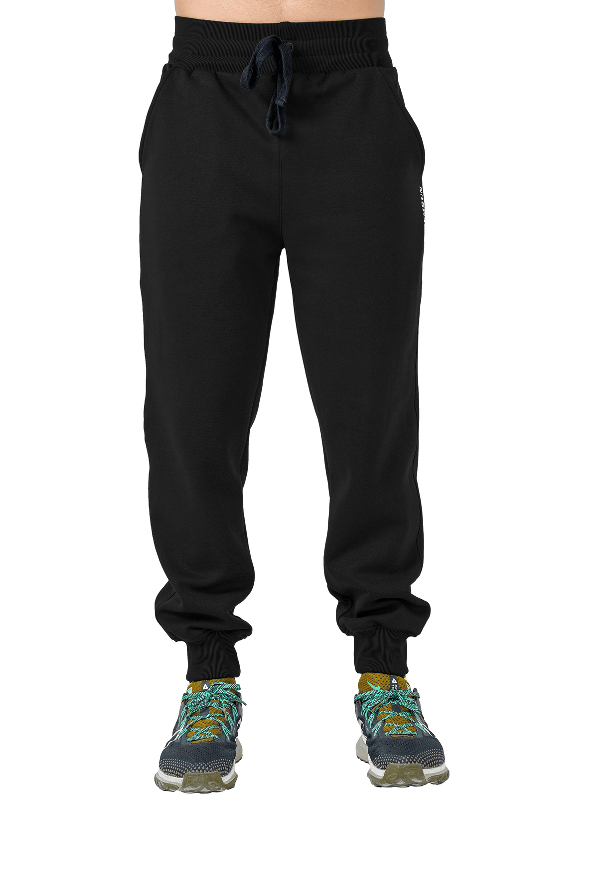 Lounge Ease Fleece Joggers - Black