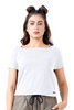 Open Aura Top - White