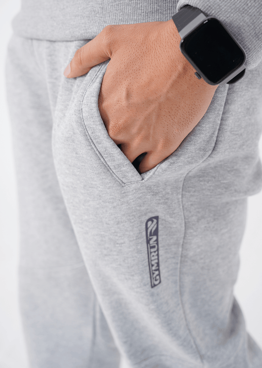 Crest Track Suit - Heather Grey