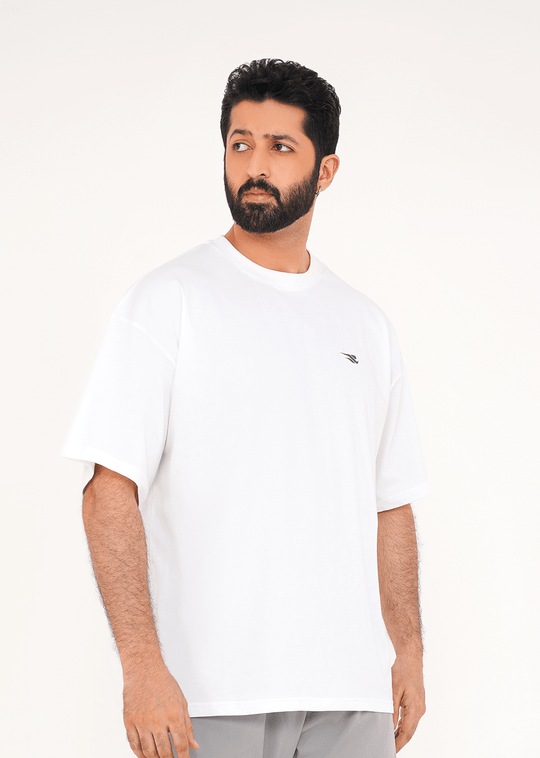 Essential Oversized Tee - White