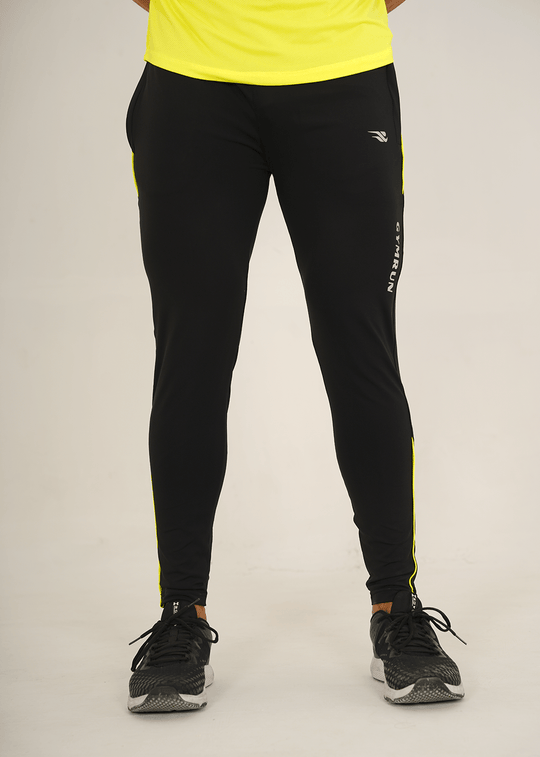 Pro-Fit Men's Performance Trousers - Black Neon