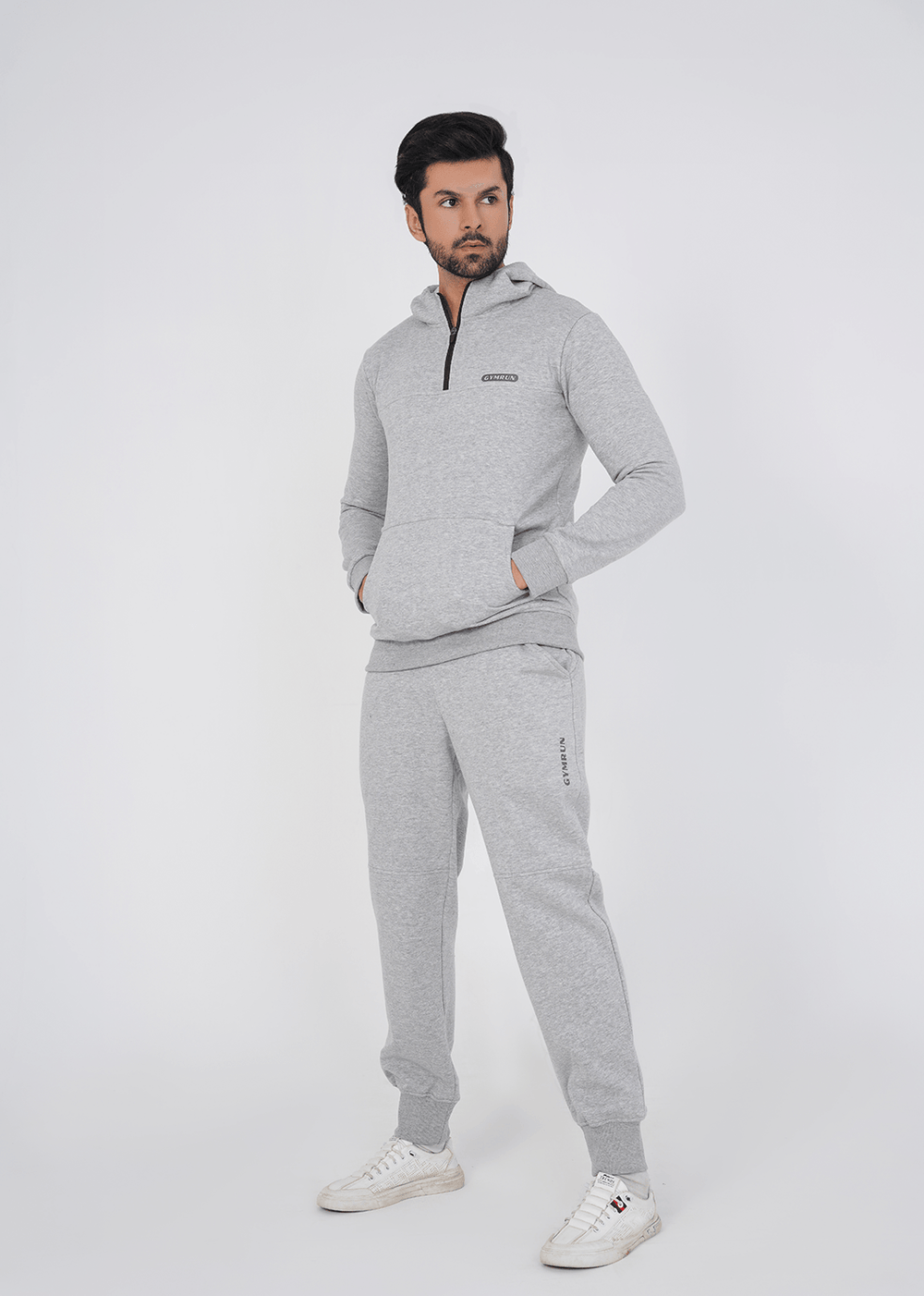 Performance Track Suit - Heather Grey