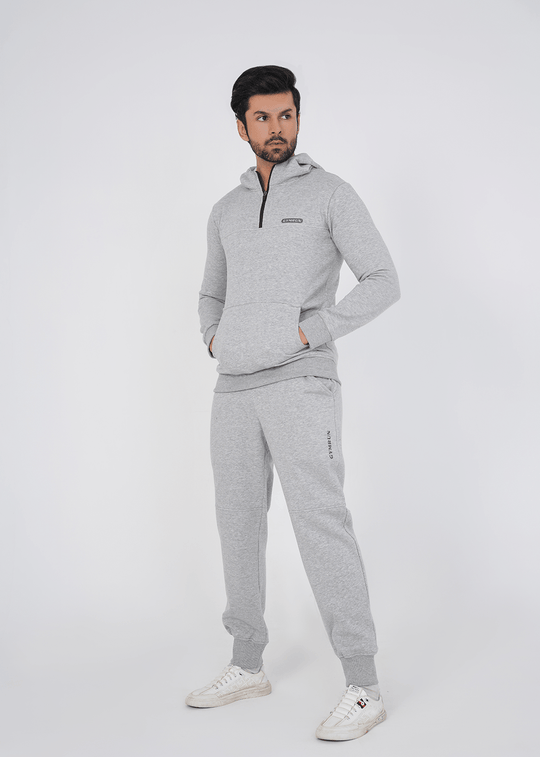 Performance Track Suit - Heather Grey