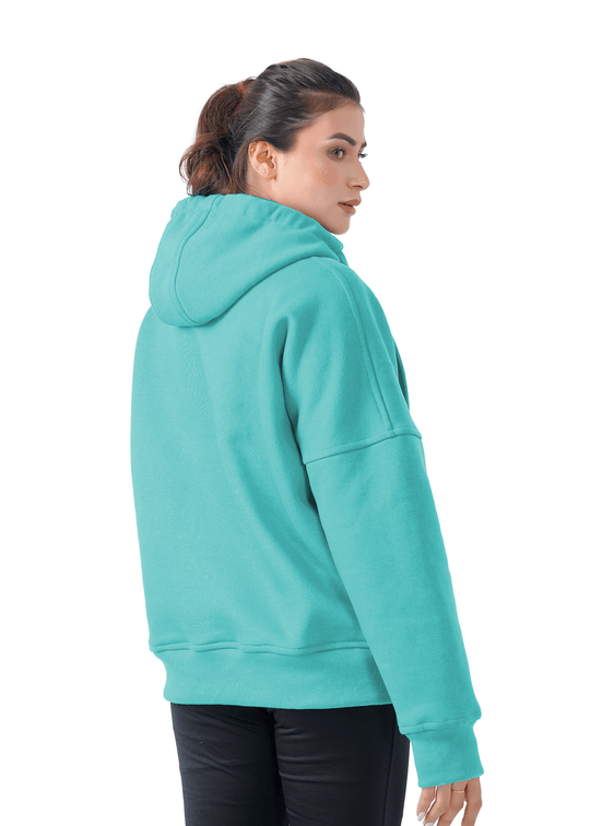 Fusion Oversized Hoodie - Teal