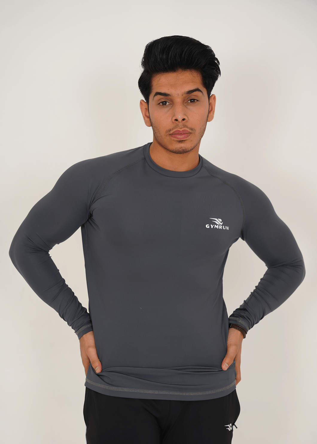 Hybrid Full Sleeve Shirt - Grey