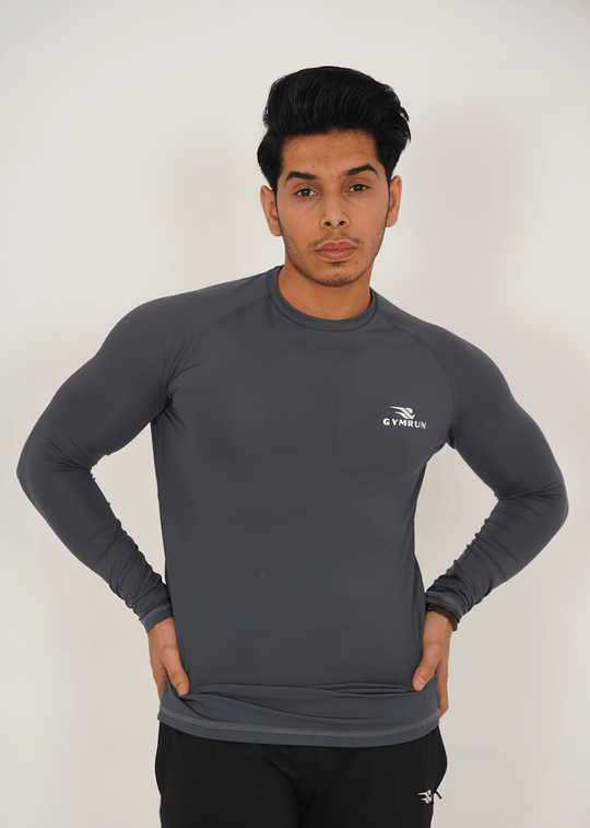 Hybrid Full Sleeve Shirt - Grey