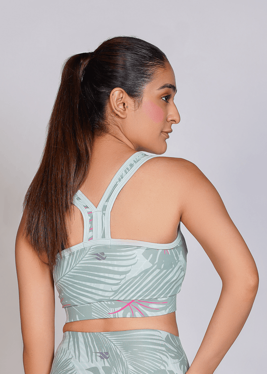 Pro-Fit Sublimated Sports Bra - White