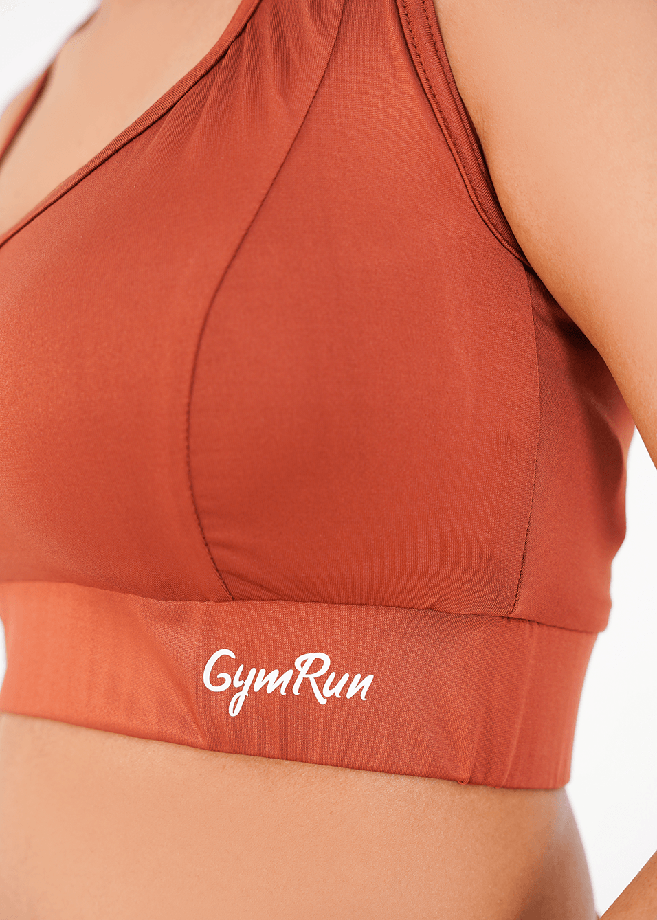Ladies Basic Performance Sports Bra - Intense Rust