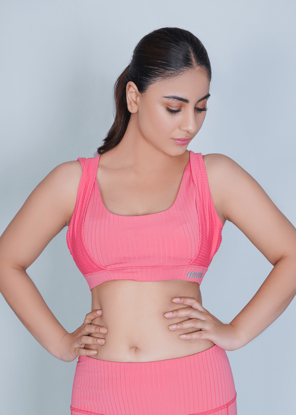 Classic Vent Sports Bra - Pink