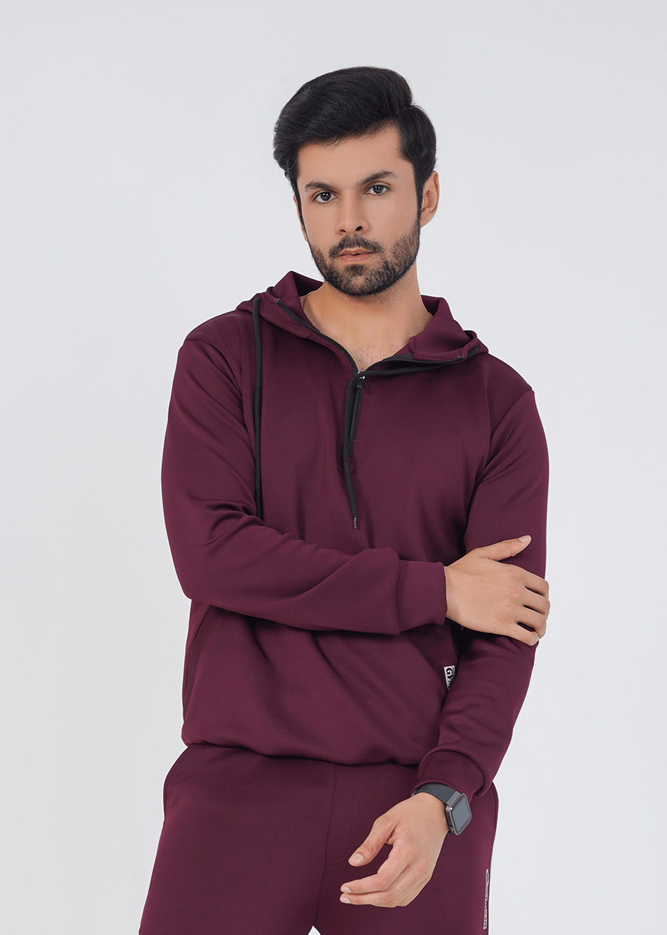 Trainer Hoodie - Maroon