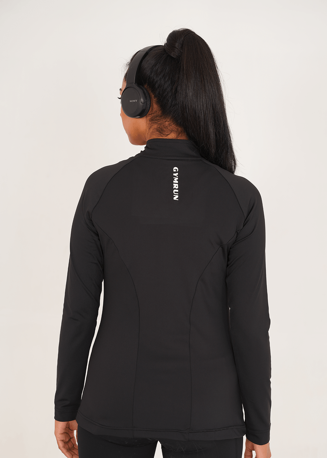 Ladies Compression Zipper - Black
