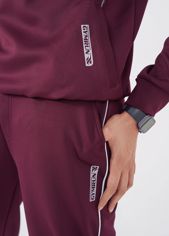 Trainer Track Suit - Maroon