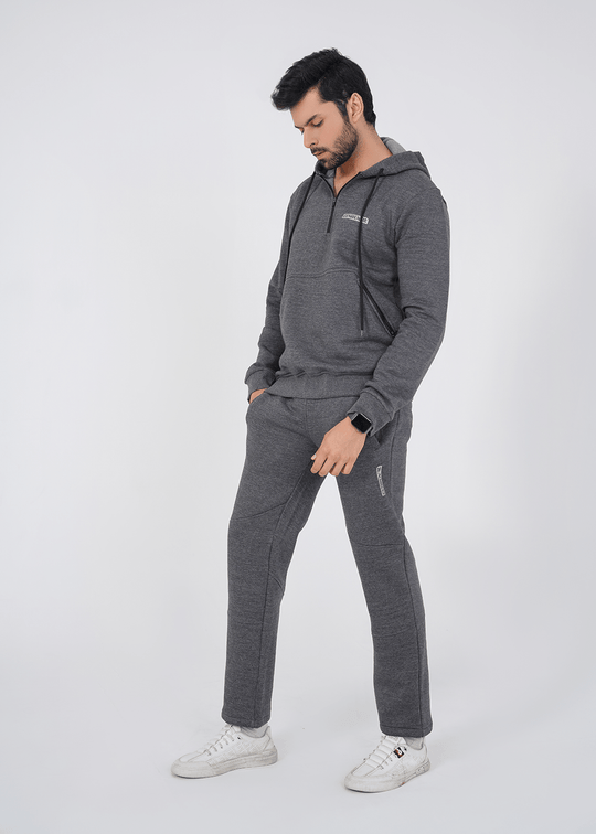 Crest Track Suit - Charcoal